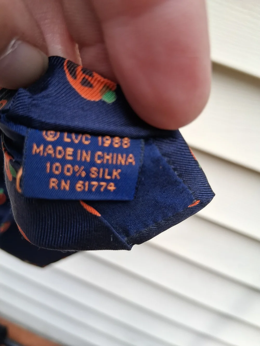 Lillian Vernon Vintage 1988 Halloween Necktie Tie Jack O’Lanterns And Ghosts 54”